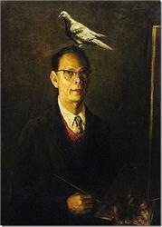 Portrait of Jir-Bo Ma: Self-portrait